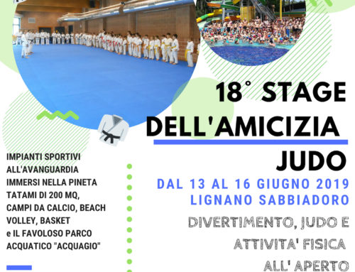 18° STAGE DELL’AMICIZIA JUDO 2019